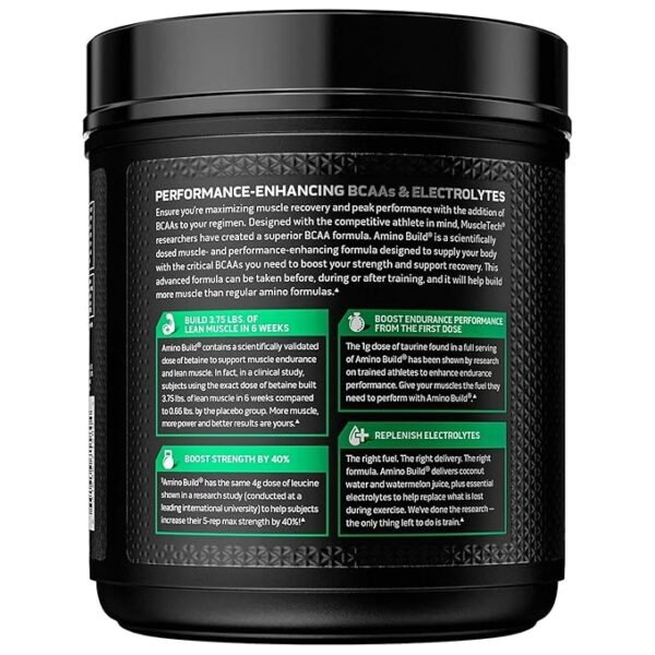 MuscleTech Amino Build, 40 Servings - Image 2