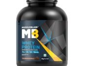MuscleBlaze 100% Whey Protein, Ultra Premium Blend with Whey Protein Concentrate & Whey Protein Isolate 2 kg