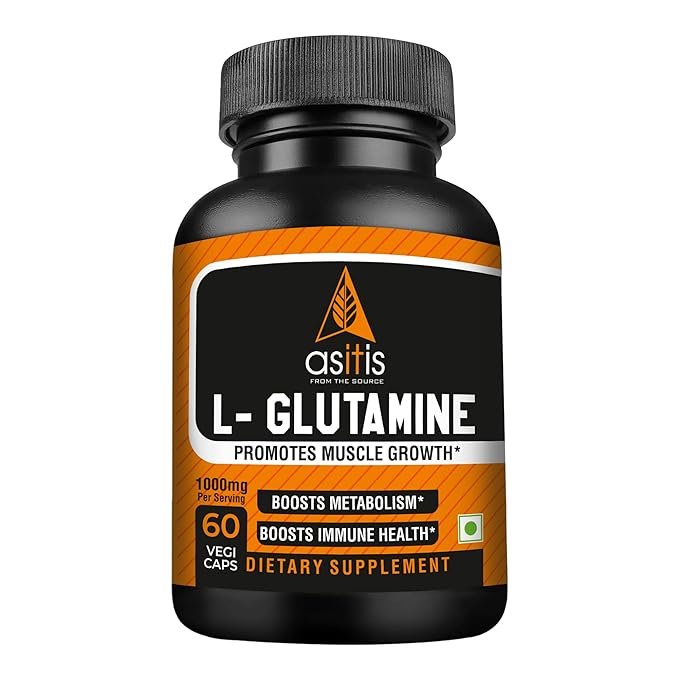 AS-IT-IS L-Glutamine 60 Capsules