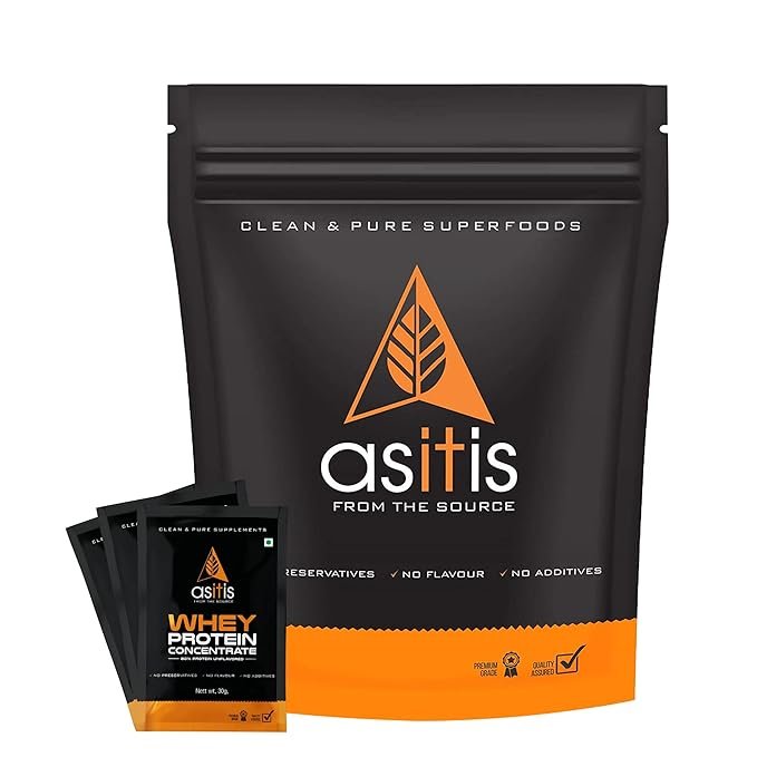 AS-IT-IS Nutrition Whey Protein Concentrate 80%- 25 Servings