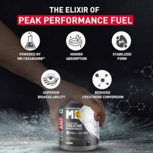 MuscleBlaze Creatine Monohydrate CreAMP, 250 g (0.55 lb) - Image 6