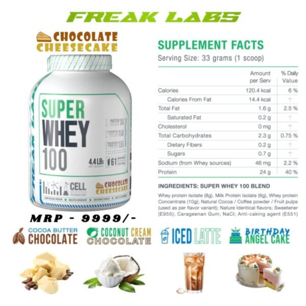Freak Labs Super Whey 100 – Triple Protein Blend - Image 6