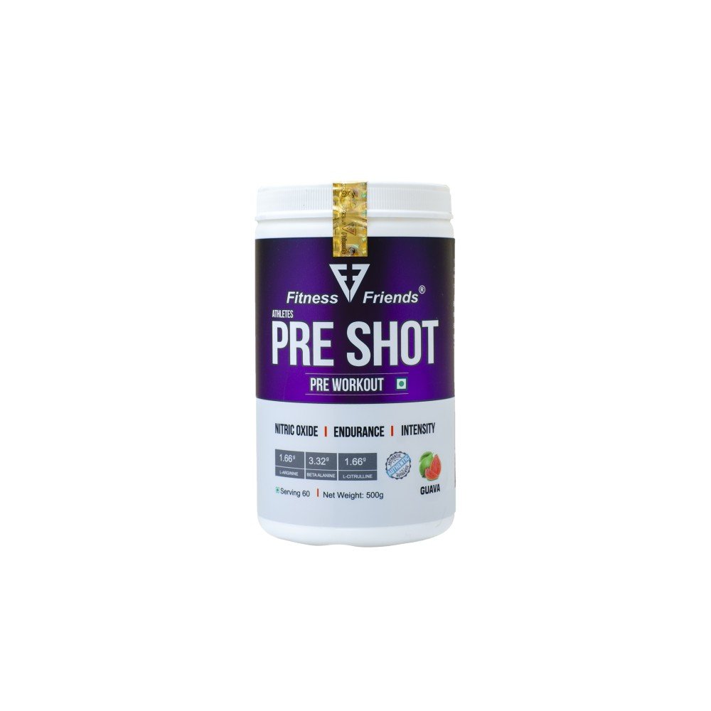 FITNESS FRIENDS Preshot Preworkout 60 servings