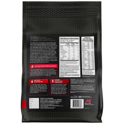 Nitrotech made for Whey Protein,30g Protein, 3g creatine 6.7g BCAA Netwt 4kg (Double Rich Chocolate)