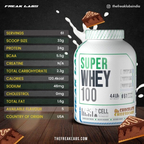 Freak Labs Super Whey 100 – Triple Protein Blend - Image 8