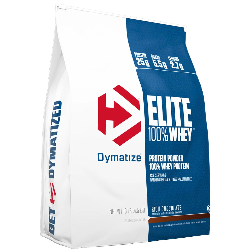 Dymatize Elite 100% Whey Protein 10 Lbs