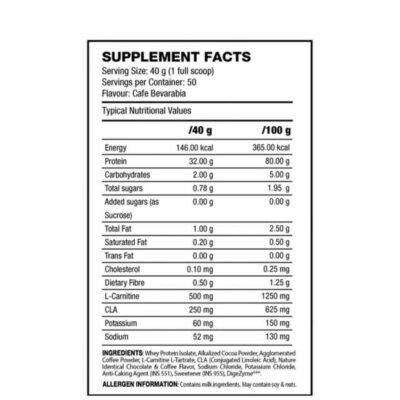iso Ripped QNT 2kg Whey Protein - Image 3