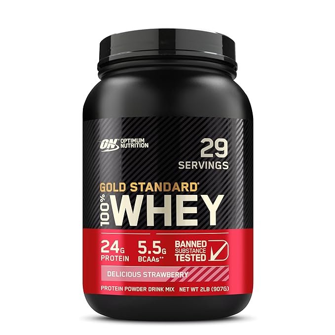 Optimum Nutrition (ON) Gold Standard 100% Whey Protein