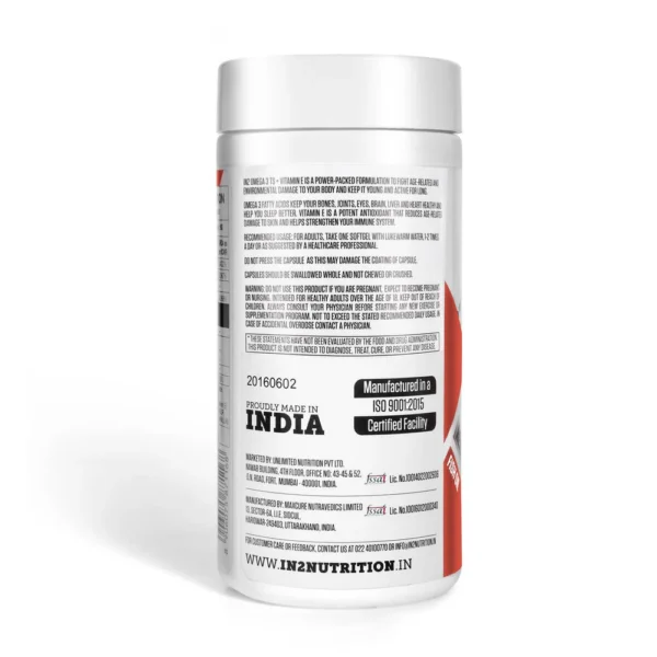 IN2 Omega 3 TS ( Fish Oil ) + Vitamin E - Image 3