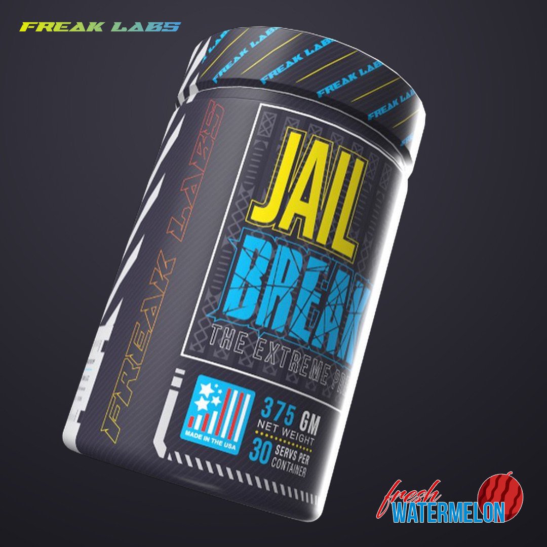 Freak Labs Jail Break- Extreme Pre-Workout Formula 30 Serv