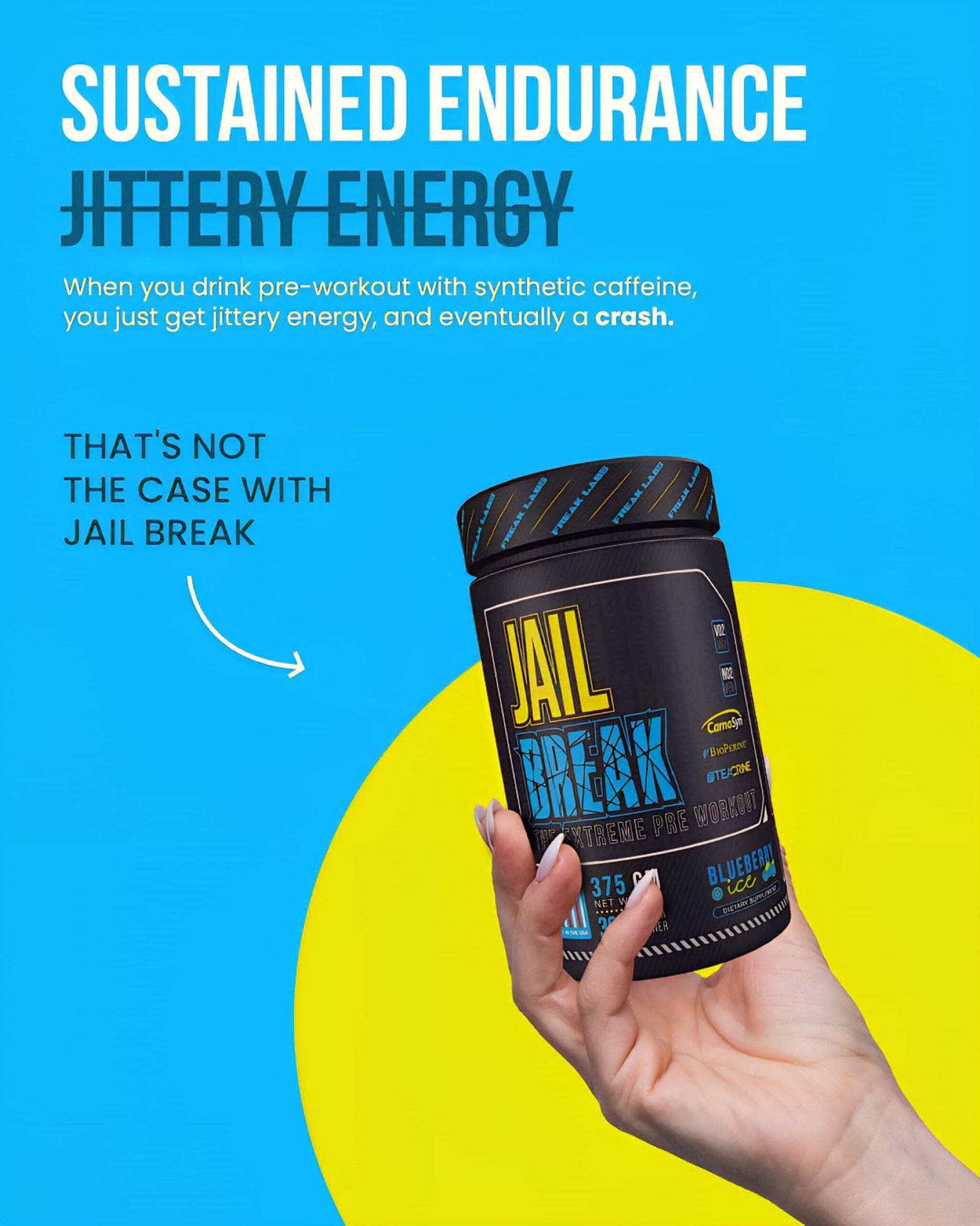 freak labs jail break extreme pre workout formula 30 serv freak labs jail break extreme pre workout formula 30 serv