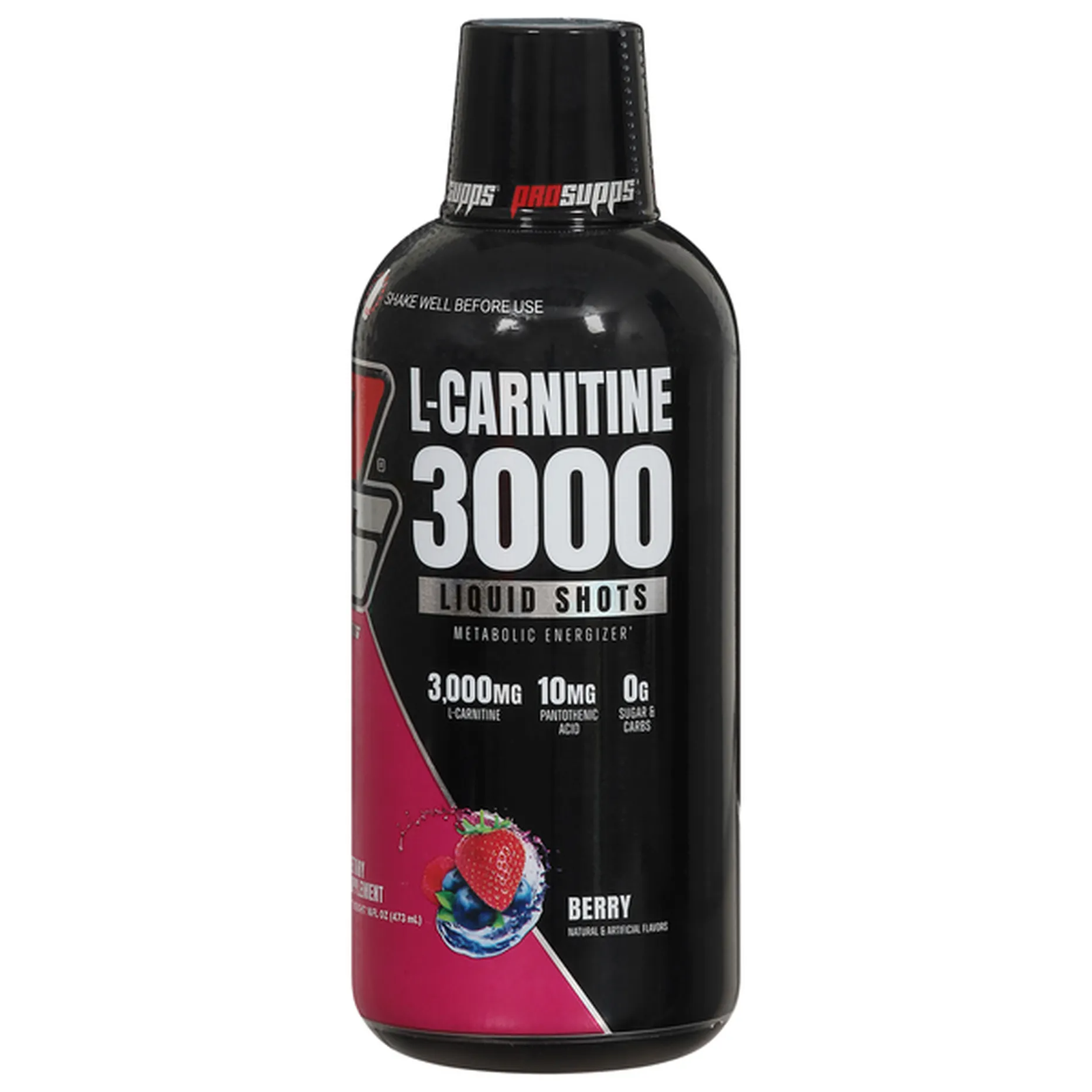 pro supps l carnitine 3000 mg liquid shots metabolic energizer | 30 serving pro supps l carnitine 3000 mg liquid shots metabolic energizer | 30 serving